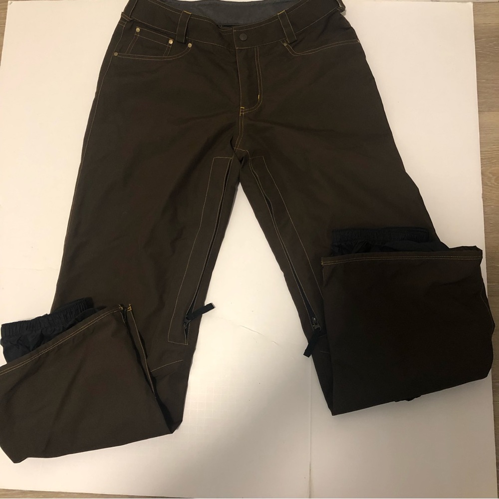 Burton mens hiking trekking hill walking trail goretex pants size small